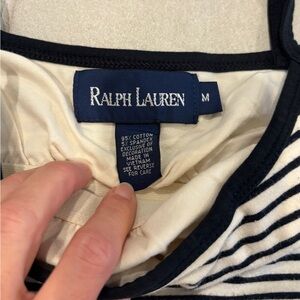 Ralph Lauren Navy and White Striped Camisole